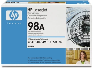 HP 98A (92298A) Orig. Toner Schwarz für Laserjet 4, 4M, 4Plus, 4MPlus, 5, 5M, 5N - Bild 1 von 2