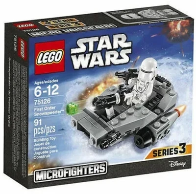 NEW Disney LEGO Star Wars 75126 First Order Snowspeeder Series 3 Sealed Box OOP - Image 1 of 2