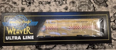 Weaver Gus Boruch Purina Steel Side Boxcar 200502 NIB. Free Shipping - Image 1 of 2