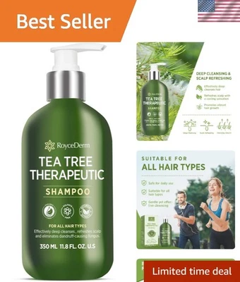 Daily Use Folliculitis Shampoo - Antifungal Tea Tree Oil for Healthy Scalp Care - Image 1 of 4