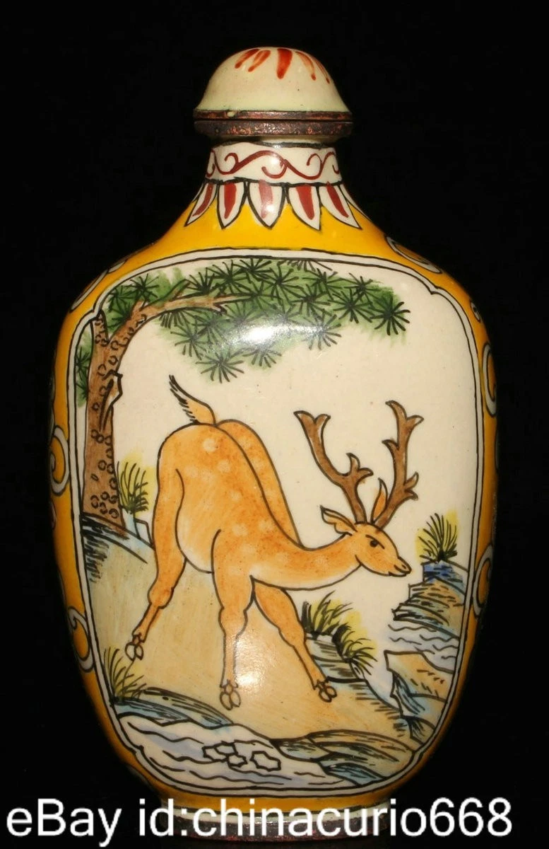 古董原始景泰蓝古董中国鼻烟壶| eBay