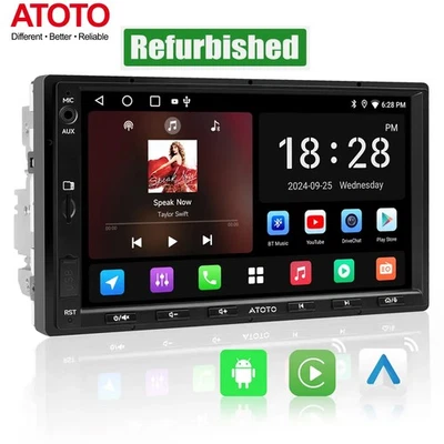 ATOTO A5L 7" Autoradio 2 DIN GPS AI CarPlay senza fili e Android Auto senza fili - Immagine 1 di 4
