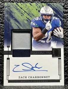 Parche de veterano Panini Impecable Elegance 2024 automático - EVA-ZCT Zach Charbonnet/75 - Imagen 1 de 2