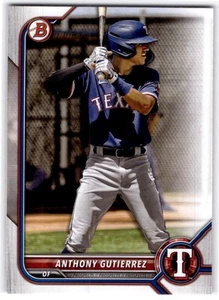 Bowman Draft 2022 #BD-110 Anthony Gutiérrez 10002194 - Imagen 1 de 2