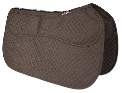 Thermoregulating Western Saddle Pad, Machine Washable Contoured Fit, Water Ab... - Image 1 of 4