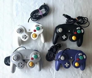 Gamecube Controller Lot Tested Working - Indigo, Platinum, Black, White - Picture 1 of 8