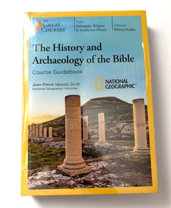 Great Courses: History and Archaeology of The Bible ~ 4 DVD & Guidebook ~ NEW - Imagen 1 de 3