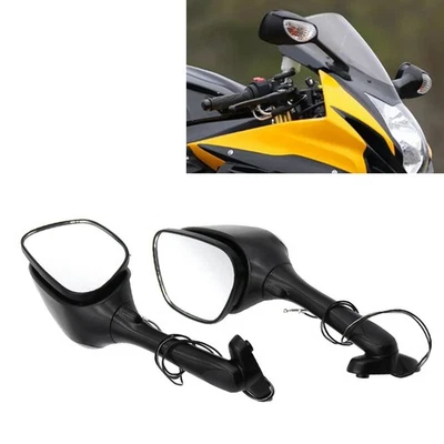 Rearview Mirrors w/ Turn Signal For Suzuki GSXR 1000 GSXR600 GSX-R 750 2006-2024 - Изображение 1 из 4