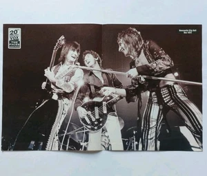 THE FACES Rod Stewart - Original Music Press Advert Pull-out Poster From 1991 - Picture 1 of 3