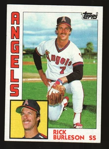 Béisbol Topps 1984 #735 - Rick Burleson - California Angels 84-2070 - Imagen 1 de 2