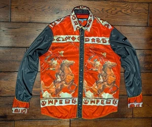 Voyage Passion Men's Cowboy Western Snap Shirt Montana Wyoming Arizona Size XL - Picture 1 of 21