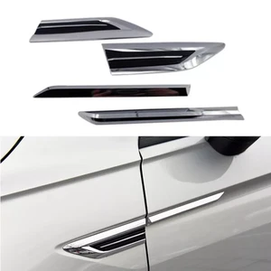 Chrome Side Fender Badge Decals Cover Fit for Volkswagen Tiguan 2017-2021 - Picture 1 of 8