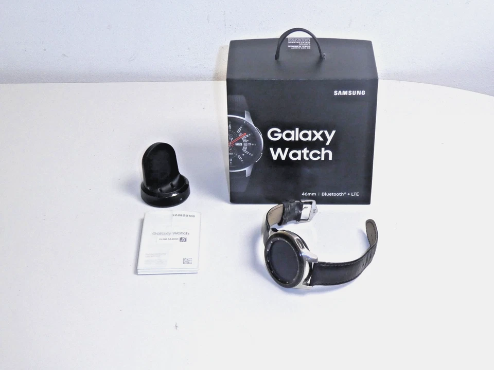 Samsung Galaxy Watch SM-R805F Smartwatch, eSIM LTE / GPS / 46mm, 2J. Garantie - Bild 1 von 4