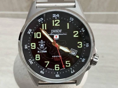 Reloj Kentex S715M Solar Japón Fuerza de Autodefensa Marítima Usado Foto 1 de 4