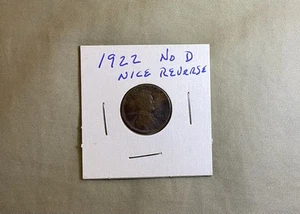 1922 no D Lincoln Cent Penny - Good Condition With A Nice Reverse. - Picture 1 of 12