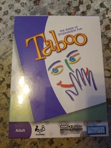 NEW Taboo Adult Board Game of Unspeakable Fun 2009 Edition Sealed in Box - Picture 1 of 6