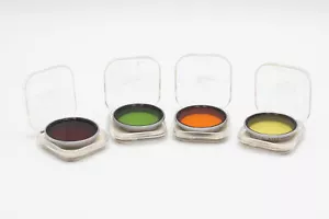 Gebrauchte Leica Rot-, Orange-, Gelb-, Grünfilter für 5cm Summitar - Bild 1 von 6