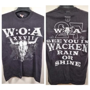 Wacken T-Shirt 2017 Official WOA Festival Schwarz Unisex Backprint SMALL  - Bild 1 von 7