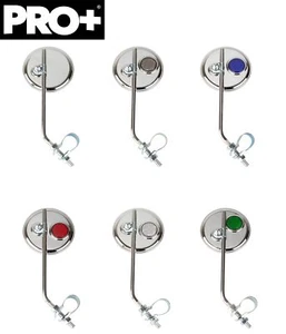 PRO+ Chrom Rund Rückspiegel Fahrrad Spiegel Reflektor Beach MTB Cruiser Lowrider - Bild 1 von 25