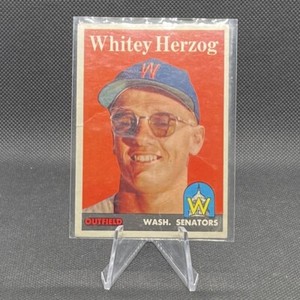 1958 Topps Whitey Herzog 438