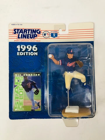 WIL CORDERO MONTREAL EXPOS VINTAGE 1996 STARTING LINEUP FIGURINE SLU Cover