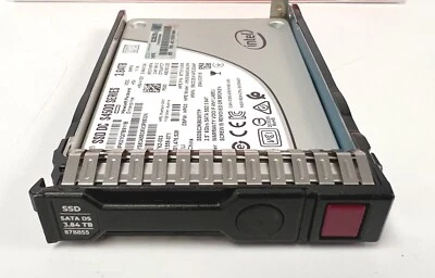HPE 480GB SATA 6G 877746-B21 Read Intensive SFF SC Digitally Signed Firmware SSD - Image 1 of 4