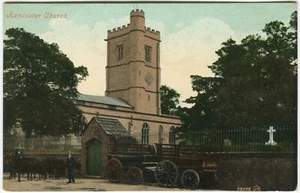 ST MARY'S CHURCH, AXMINSTER - Devon Postcard - Picture 1 of 2