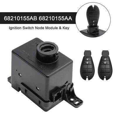 Ignition Switch Node Module&Key 68210155AB 68210155AA for Dodge Journey 08-10 A3 - Image 1 of 4
