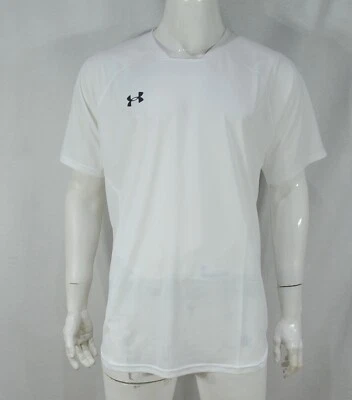 Under Armour Men's Jersey 2XL Fitted Match 2.0 Short Sleeve White NWT - Image 1 of 4