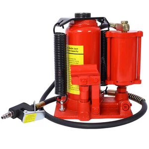Air Hydraulic Bottle Jack, 12 Ton/24000 LBS All Welded Bottle Jack, 9.8-19.3 inc - Picture 1 of 10