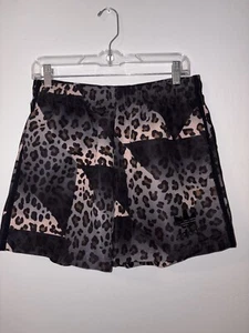 EUC MENS M MEDIUM ADIDAS ORIGINALS CHEETAH LEOPARD PRINT SHORTS SWIM TRUNKS - Picture 1 of 6