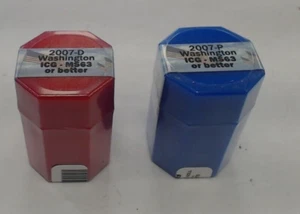 2007 P & D ~ WASHINGTON PRESIDENTIAL DOLLAR ROLLS ~ICG-MS63 OR BETTER **Sealed** - Picture 1 of 4