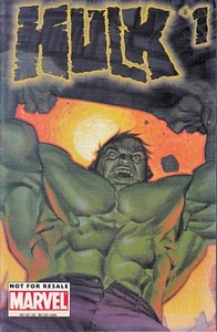 THE INCREDIBLE HULK MOVIE CARDS 2003 UPPER DECK HULK #1 COMIC BOOK CASE TOPPER