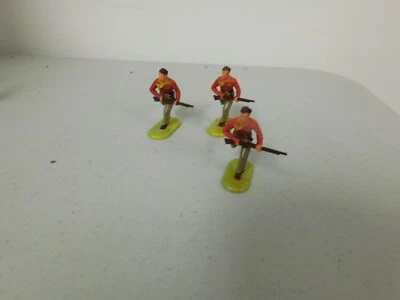 Elastolin 40mm Cowboys x3 Lote 2 FF - Imagem 1 de 2