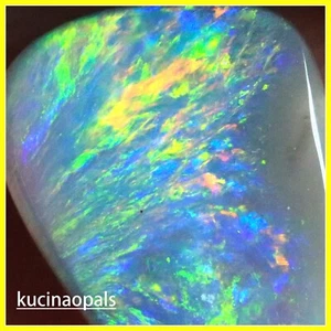 0,95 TCW Australian Natural SEMI BLACK OPAL KucinaOpals +VIDEO - Bild 1 von 8
