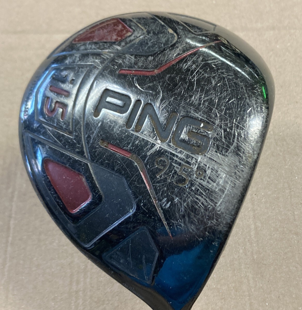 PING i15 ドライバー 9.5 Ping i15 Driver 9.5 Degree w/ Aldila NVS 65 Stiff +Headcover