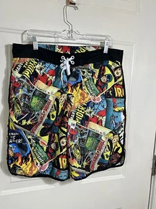 Marvel Comic Men's Swim Trunks. Size XL. Mesh Lined. - Picture 1 of 14