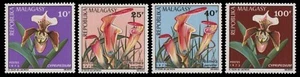 Madagascar 1973 - Mi-N.o 691-694 ** - Estampillada sin montar o nunca montada - Orquídeas / Orquídeas - Imagen 1 de 1