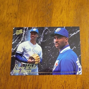 1993 FLEER ULTRA BASEBALL CARD TOP GLOVE DEVON WHITE #18 - Picture 1 of 2