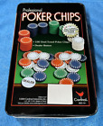 Professional Poker Chips, 100 chips and Dealer chip in Good Condition