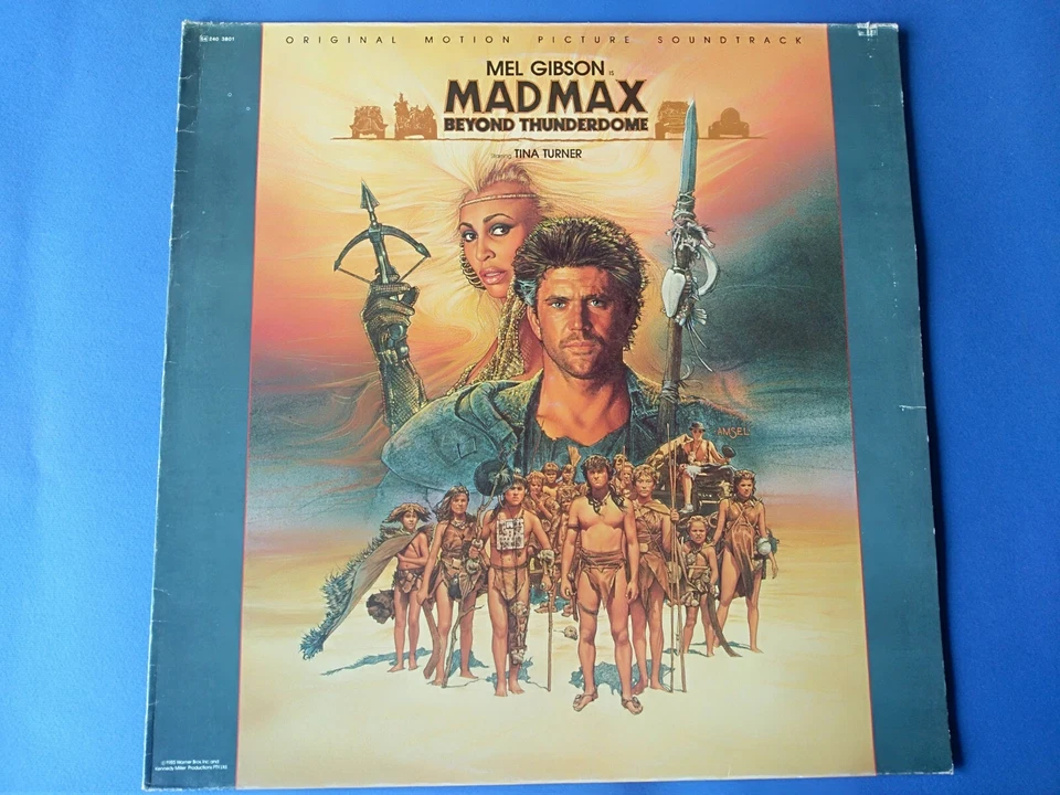 LP MAD MAX Beyond Thunderdome  OST TINA TURNER NUOVO NON SIGILLATO - Photo 1/1
