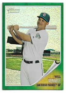 Will Venable 2011 Topps Heritage Green Border Refractor #C60 - Picture 1 of 1