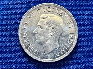 Moneda de plata de 1 dólar canadiense de 1939 - sin usar - Imagen 1 de 2