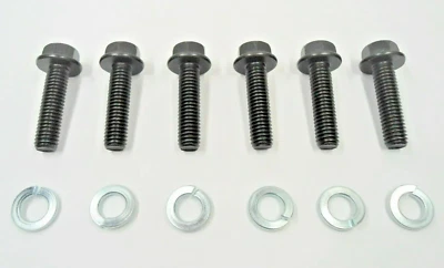 6 (GRADE 8!) BELL HOUSING BOLTS FOR CLASSIC GM BUICK CHEVY PONTIAC OLDS VEHICLES - Image 1 of 4