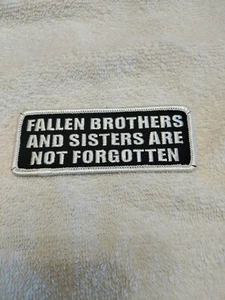 Fallen Brothers And Sisters Are Not Forgotten, Patch - Picture 1 of 1