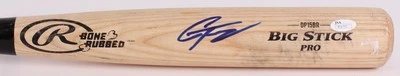 GLEYBER TORRES SIGNED RAWLINGS BIG STICK GAME USED PRO BAT NY YANKEES AUTO w/JSA - Image 1 of 4
