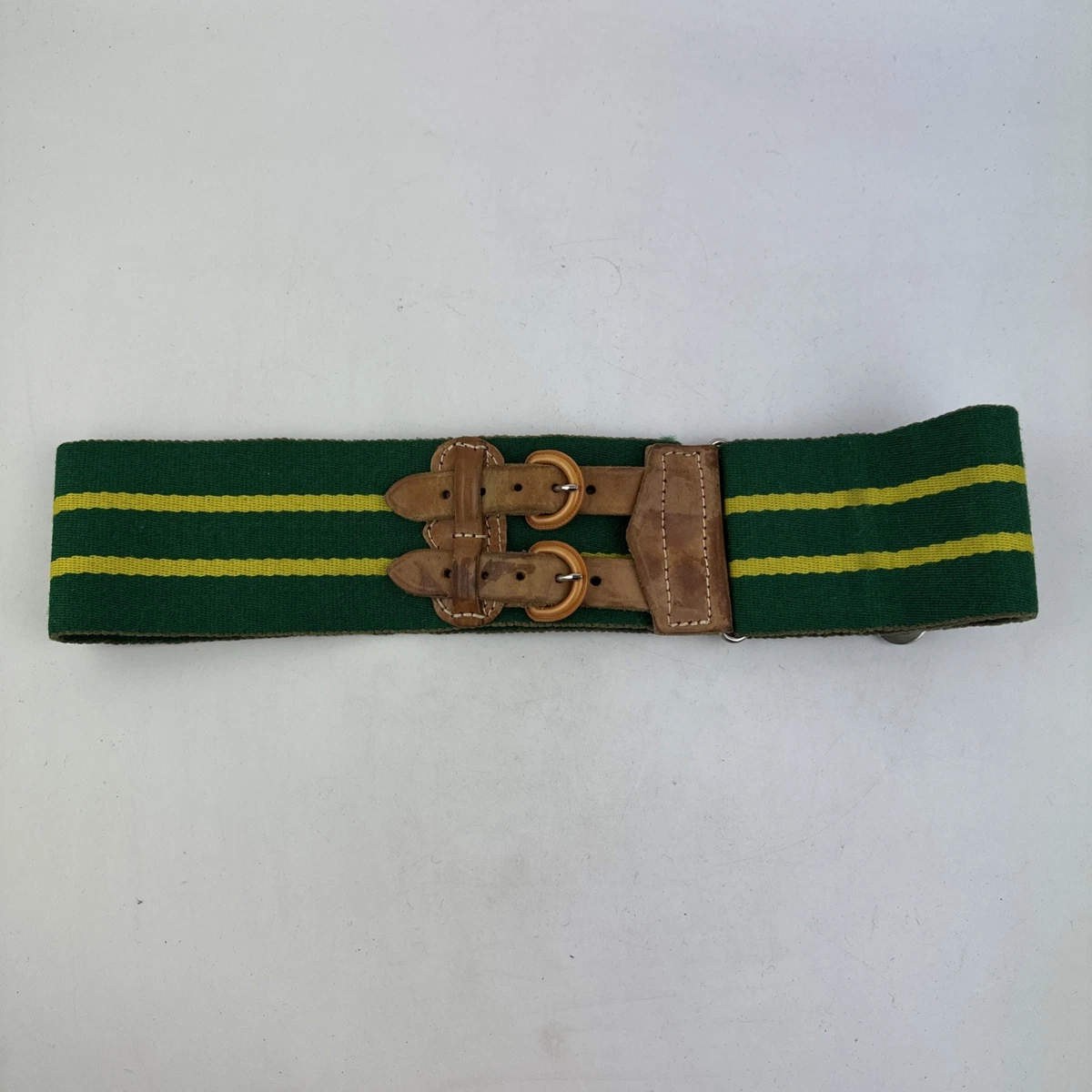 ORIGINAL WW2 BRITISH Army 37 Pattern Soldiers Combat Belt - 40" Waist - Foto 4