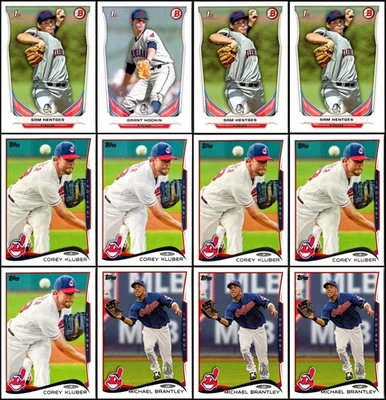 2014 Cleveland Indians (63) Card Lot - GOING, GOING… ALMOST GONE! DON’T WAIT! - Image 1 of 4
