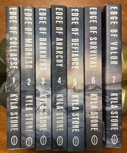 Kyla Stone: Edge of Collapse, Madness, Valor etc. - Complete Series, Books 1-7 - Imagen 1 de 3