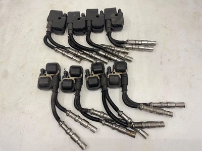 98-06 Mercedes W220 S430 E500 SL500 Ignition Coil Pack Set of 8 OEM - Image 1 of 4